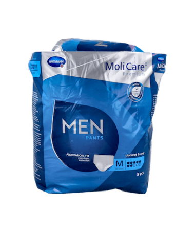 MOLICARE PREMIUM MEN PANTS 7 GOTAS M – foto del producto tejido molicare premium