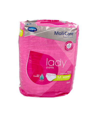MOLICARE PREMIUM LADY PANTS 5 GOTAS M – foto del producto tejido molicare premium