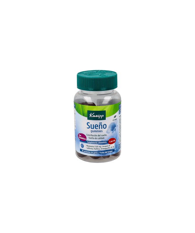 KNEIPP SUEÑO 30 GUMMIES FRUTOS BOSQUE – foto del producto aceites kneipp sueño