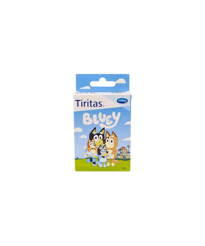 TIRITAS BLUEY APOSIT ADH 12 U 3 TAMAÑOS – foto del producto cada tiritas bluey