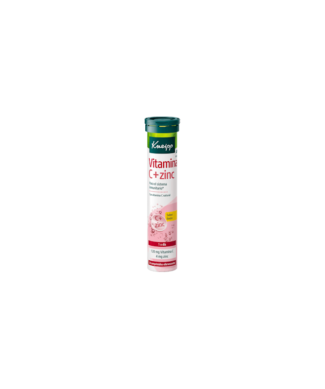KNEIPP VITA C+ZINC 20COMP EFERVES LIMON – foto del producto aceites kneipp vita