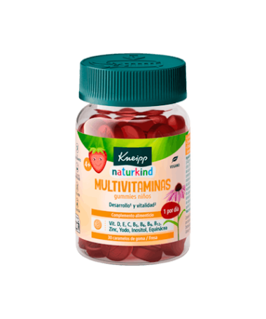 KNEIPP GUMMIES NIÑOS MULTIVIT 30 C FRESA – foto del producto aceites kneipp gummies