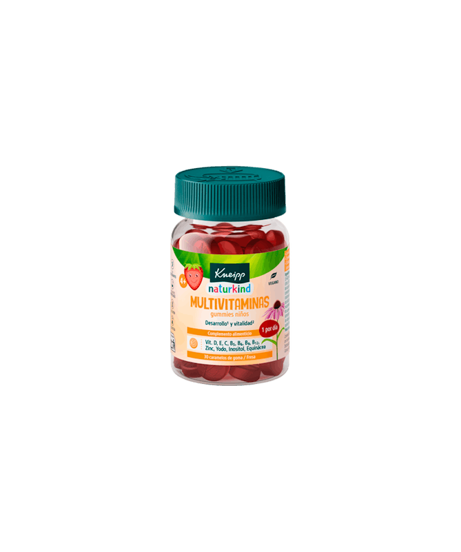 KNEIPP GUMMIES NIÑOS MULTIVIT 30 C FRESA – foto del producto aceites kneipp gummies