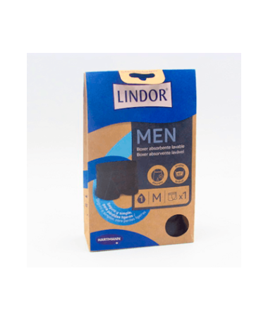 LINDOR MEN BOXER ABSOR LAVABLE M – foto del producto lindor men boxer