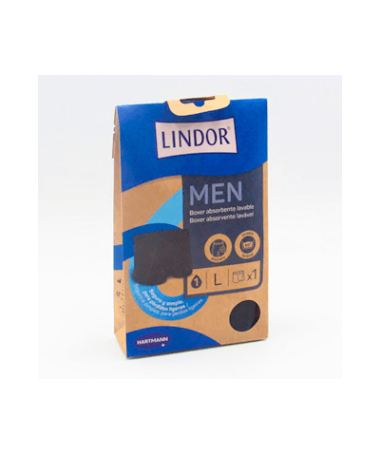 LINDOR MEN BOXER ABSOR LAVABLE L – foto del producto lindor men boxer