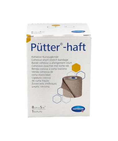 VENDA ELASTICA COHESIVA IDEALHAFT 8CMX5M – foto del producto cada venda elastica