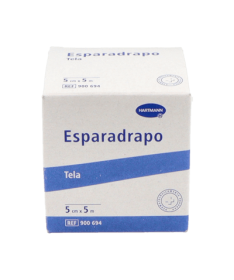 ESPARADRAPO OMNIPLAST TELA BLANCO 5MX5CM – foto del producto cada esparadrapo omniplast