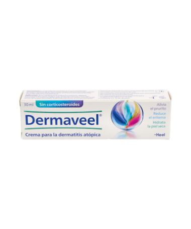 DERMAVEEL CREMA 30 GR HEEL – foto del producto oil glycol fruit