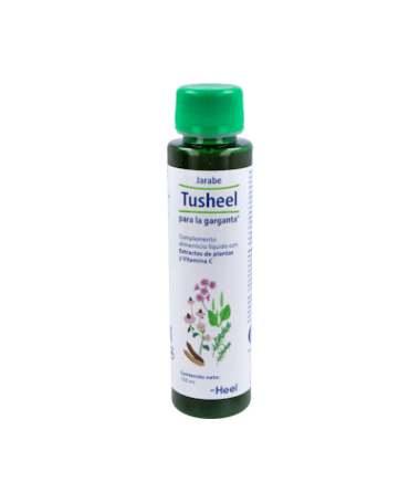 TUSHEEL JARABE PARA GARGANTA 150 ML – foto del producto cada tusheel jarabe
