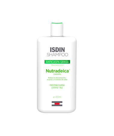 ISDIN CHAMPU CASPA/GRASA NUTRADEICA 400 – foto del producto isdin champu caspa