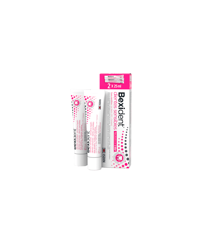 BEXIDENT SMILE GO DIENTES SENS PAST 2X25 – foto del producto cada bexident smile
