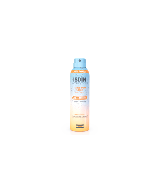 FP ISDIN SPF30 SPRAY TRANSP 250ML – foto del producto isdin spf30 spray