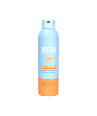 FP ISDIN SPF50 SPRAY TRANSP 250ML – foto del producto isdin spf50 spray