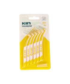 CEPILLO INTERDENTAL KIN MINI 6 UDES – foto del producto cada cepillo interdental