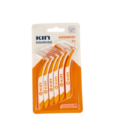 CEPILLO INTERDENTAL KIN SUPERMICRO 6 UD – foto del producto cada cepillo interdental