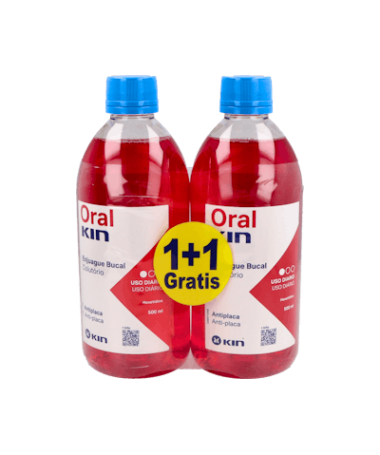 ORALKIN ENJUAGE 500 ML 2X1 – foto del producto cada oralkin enjuage