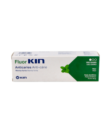 FLUOR KIN AC MENTA FORTE PASTA 75 GRAMOS – foto del producto cada fluor kin