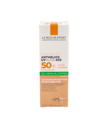 ANTHELIOS UVMUNE 400 GEL CRE F50+ COLOR – foto del producto cada anthelios uvmune