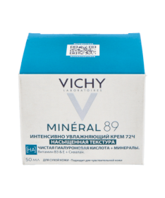 MINERAL 89 CREMA RICA 50 ML – foto del producto cada mineral crema
