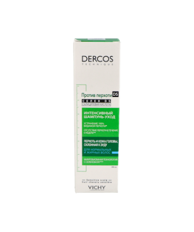 DERCOS CHAMPU ANTICASPA GRASA – foto del producto cada dercos champu