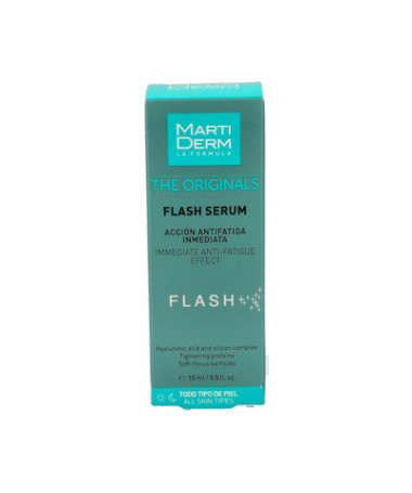 MARTIDERM FLASH SERUM ENVASE 15 ML – foto del producto cada martiderm flash