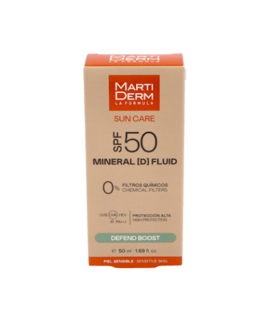 MARTIDERM SUNCARE MINERAL D 50ML SPF 50 – foto del producto cada martiderm suncare