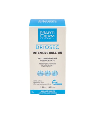 MARTIDERM DRIOSEC INTENS ROLL ON 50 ML – foto del producto cada martiderm driosec