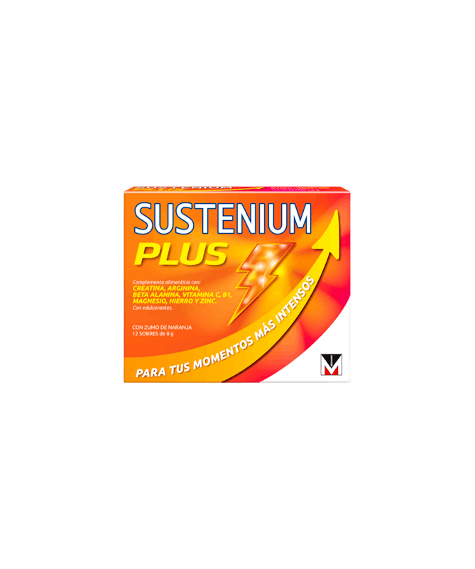 SUSTENIUM PLUS 12 SOBRES – foto del producto cada sustenium plus