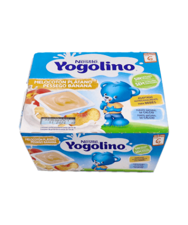 YOGOLINO MELOCOTONYPLATANO S/AZ 4X100G – foto del producto cada yogolino melocotonyplatano