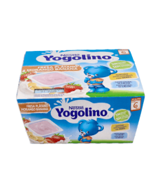 YOGOLINO FRESA Y PLATANO S/AZ 4X100G – foto del producto cada yogolino fresa