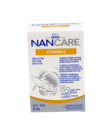NANCARE VITAMINA D 10ML – foto del producto cada nancare vitamina