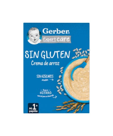 GERBER PAPILLA CREMA DE ARROZ 250 GRAMOS – foto del producto cada gerber papilla