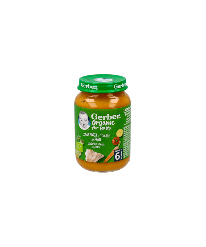 GERBER ORG ZANAH TOM PAVO 190Gg – foto del producto cada gerber org