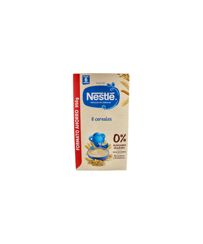 NESTLE PAPILLA 8 CEREALES 950 GR – foto del producto cada nestle papilla