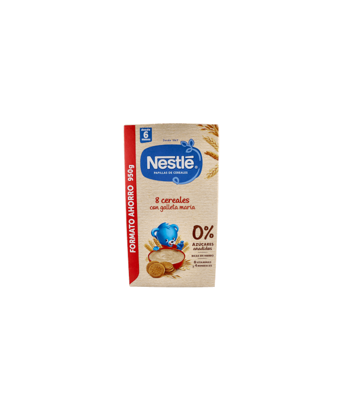 NESTLE PAPILLA 8 CERE GALLET MARIA 950 G – foto del producto cada nestle papilla NESTLE PAPILLA 8 CERE GALLET MARIA 950 G – foto del producto cada nestle papilla