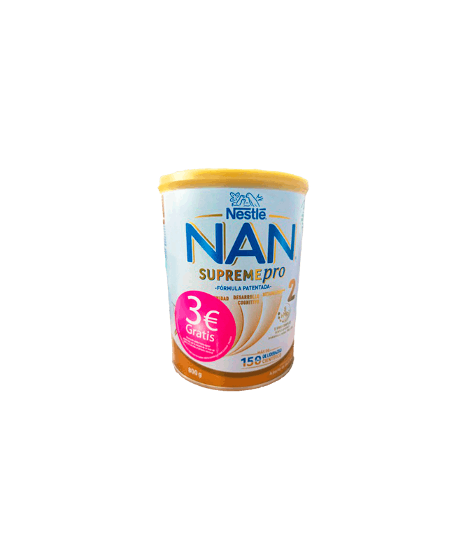 NAN SUPREME PRO 2 800 GR PROMOCION – foto del producto nan supreme pro NAN SUPREME PRO 2 800 GR PROMOCION – foto del producto nan supreme pro