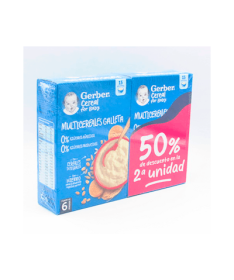 GERBER MULTICEREAL GALLET 0%AZ DUPLO 270 – foto del producto cada gerber multicereal