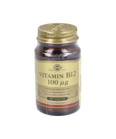 VIT B12 100MCG CIANOCOBALAMI 100C SOLGAR – foto del producto cada vit b12