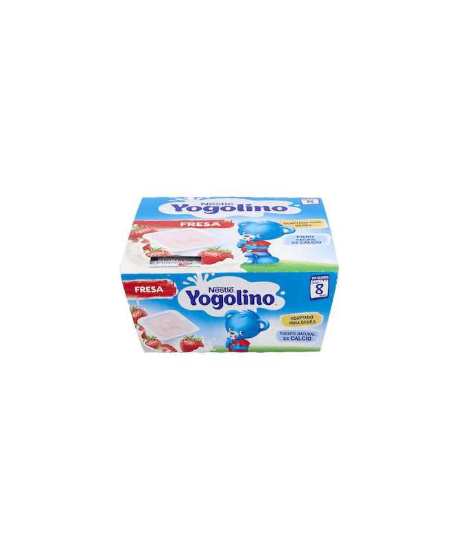YOGOLINO FRESA 4 TARRINAS X 100 GR – foto del producto cada yogolino fresa YOGOLINO FRESA 4 TARRINAS X 100 GR – foto del producto cada yogolino fresa