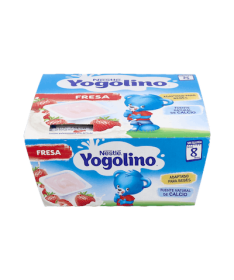 YOGOLINO FRESA 4 TARRINAS X 100 GR – foto del producto cada yogolino fresa