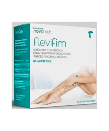 FLEVIFIM 30 STICKS NOVATECH – foto del producto cada flevifim sticks