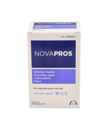 NOVAPROS 60 CAPSULAS NOVATECH – foto del producto cada novapros capsulas