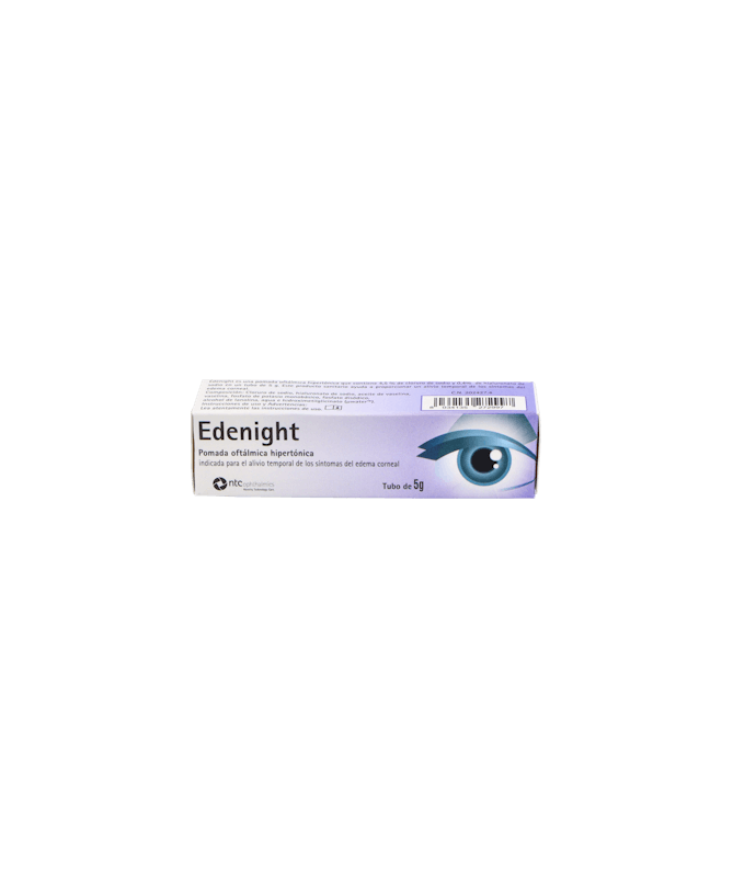 EDENIGHT POMADA OFTALMICA HIPERT 5G – foto del producto cada edenight pomada