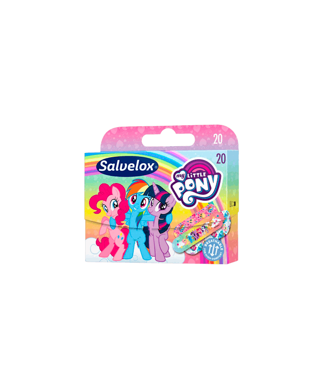 SALVELOX APOSITO ADH MY LITTLE PONY 20U – foto del producto cada salvelox aposito