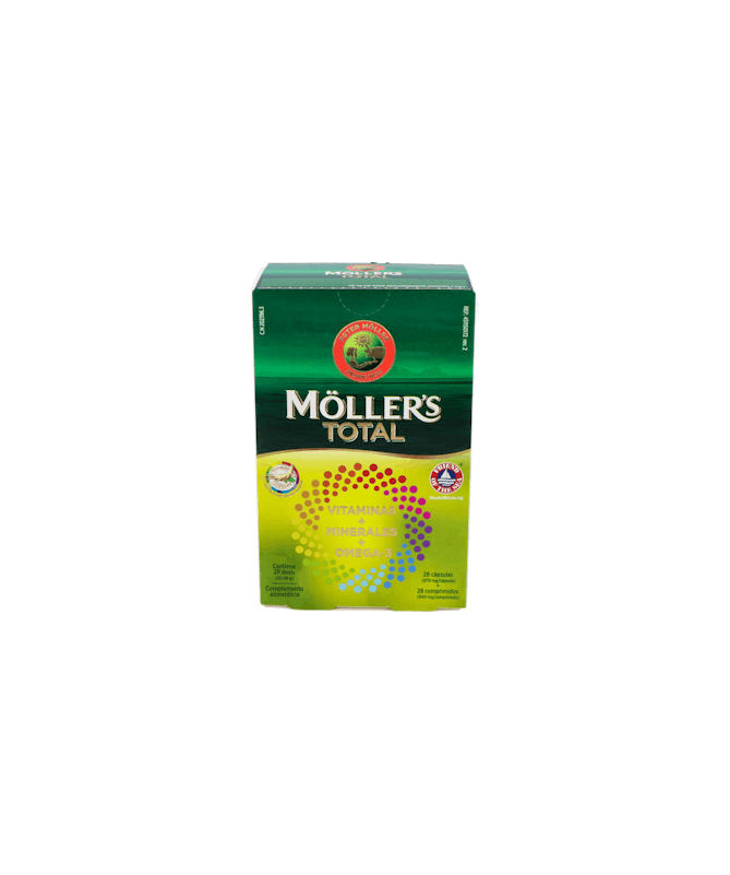 MOLLER´S TOTAL MULTIV+OMEGA3 28+28 CO – foto del producto cada moller total MOLLER´S TOTAL MULTIV+OMEGA3 28+28 CO – foto del producto cada moller total