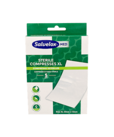 SALVELOX MED COMPRESAS ESTERIL L 5 UD – foto del producto cada salvelox med
