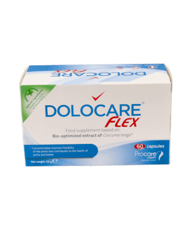 DOLOCARE FLEX 60 CAPSULAS – foto del producto cada dolocare flex