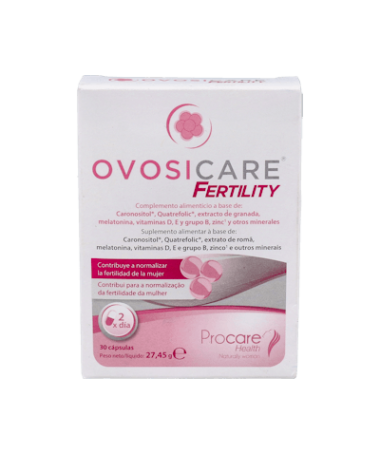 OVOSICARE FERTILITY 30 CAPSULAS – foto del producto cada ovosicare fertility