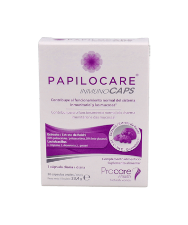 PAPILOCARE INMUNICAPS 30 CAPSULAS – foto del producto papilocare inmunicaps capsulas