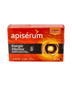 APISERUM ENERGIA VITAMAX 30 CAPS BLANDAS – foto del producto cada apiserum energia